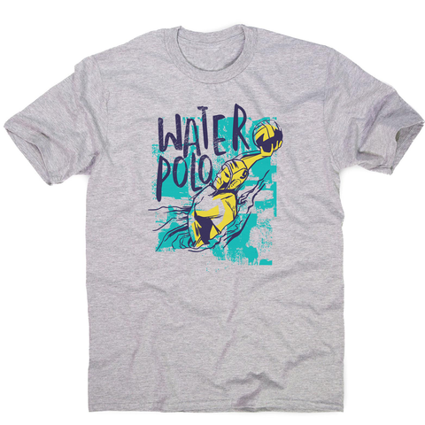 Grunge waterpolo player men's t-shirt - Graphic Gear