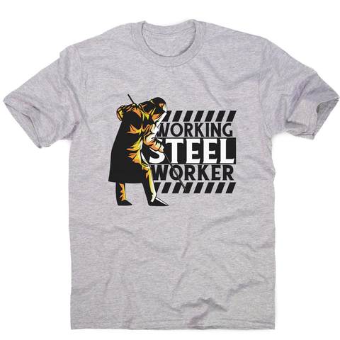 Working steel worker men's t-shirt - Graphic Gear