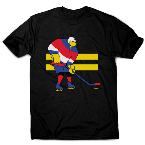 Ice hockey bear men's t-shirt - Graphic Gear