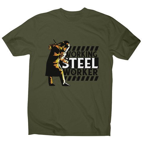 Working steel worker men's t-shirt - Graphic Gear