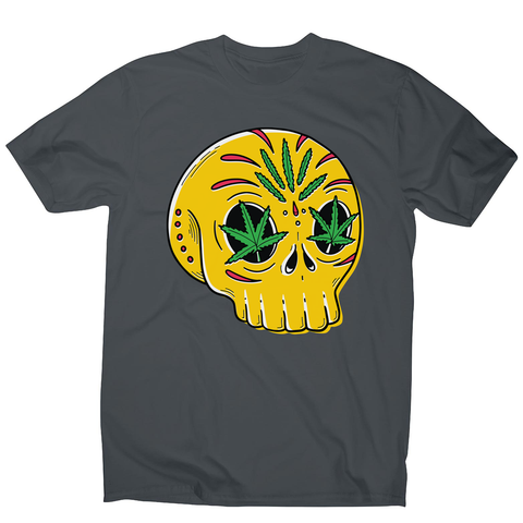 Skull weed men's t-shirt - Graphic Gear