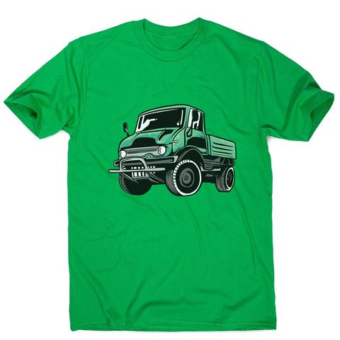 Green unimog men's t-shirt - Graphic Gear