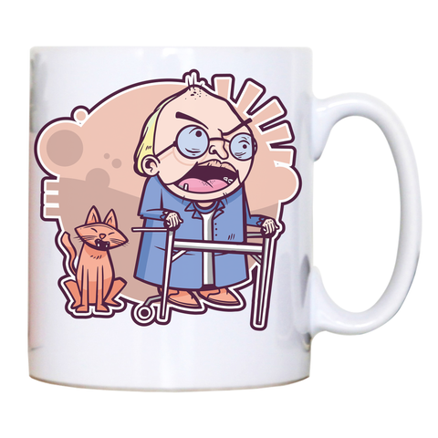 Grumpy grandpa mug coffee tea cup - Graphic Gear