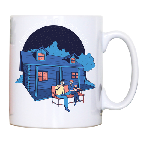 Cabin quote mug coffee tea cup - Graphic Gear
