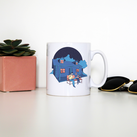 Cabin quote mug coffee tea cup - Graphic Gear