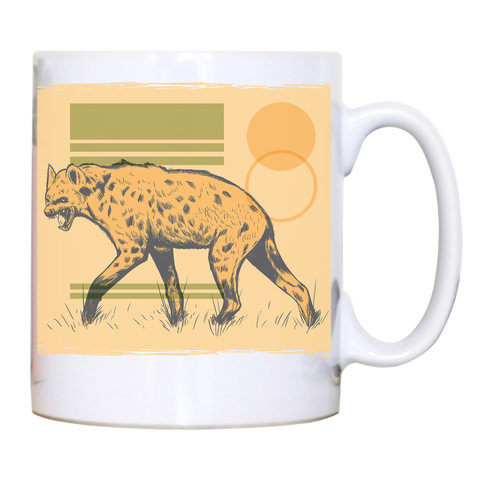 Hyena animal mug coffee tea cup - Graphic Gear