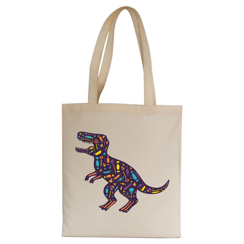 Candy trex tote bag canvas shopping - Graphic Gear