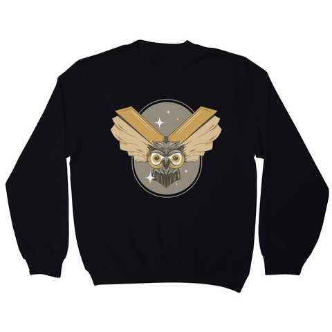 Owl books sweatshirt - Graphic Gear
