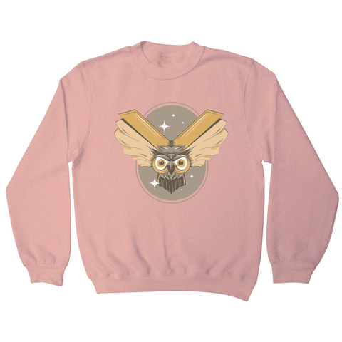 Owl books sweatshirt - Graphic Gear
