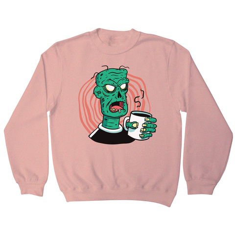 Coffee zombie sweatshirt - Graphic Gear