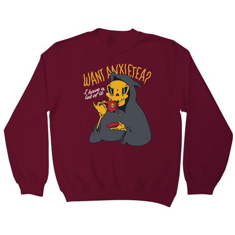 Want anxietea sweatshirt - Graphic Gear