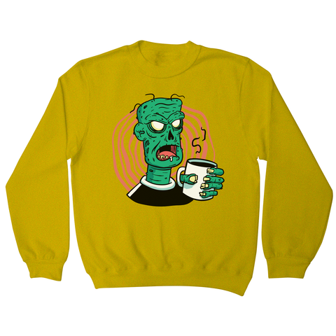 Coffee zombie sweatshirt - Graphic Gear