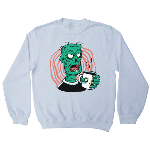 Coffee zombie sweatshirt - Graphic Gear