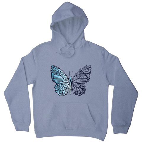 Crystal butterfly hoodie - Graphic Gear