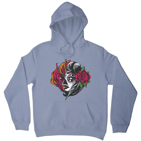 Mexican fire girl hoodie - Graphic Gear