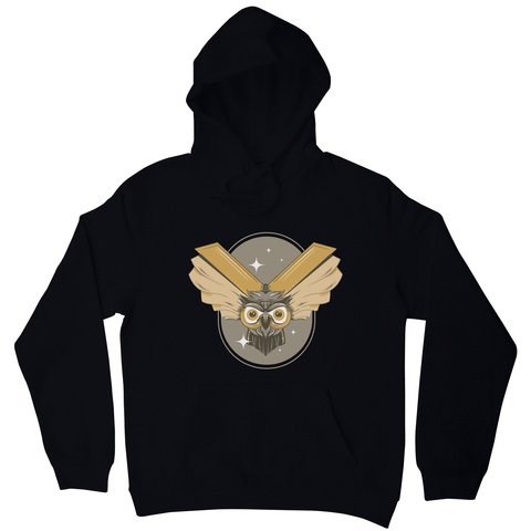Owl books hoodie - Graphic Gear