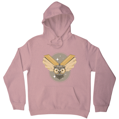 Owl books hoodie - Graphic Gear
