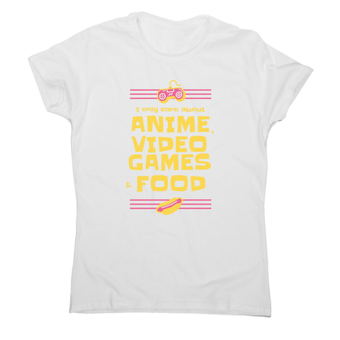 Anime amp video games women's t-shirt - Graphic Gear