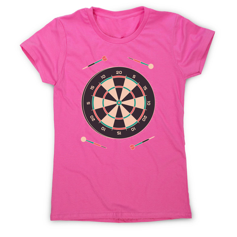 Dartboard game women's t-shirt - Graphic Gear