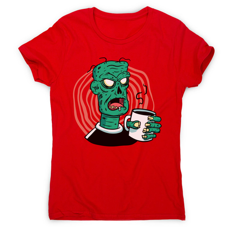 Coffee zombie women's t-shirt - Graphic Gear