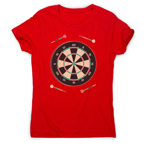 Dartboard game women's t-shirt - Graphic Gear