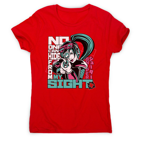 Anime sniper girl women's t-shirt - Graphic Gear