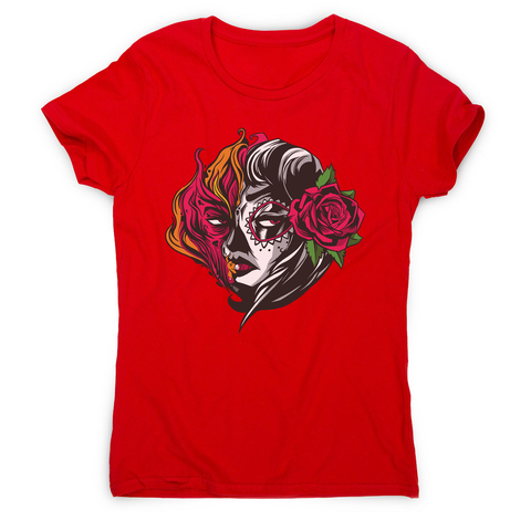 Mexican fire girl women's t-shirt - Graphic Gear