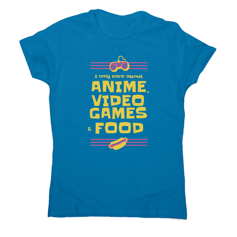 Anime amp video games women's t-shirt - Graphic Gear