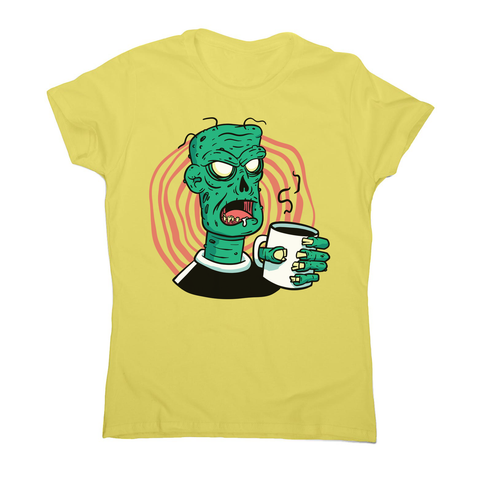 Coffee zombie women's t-shirt - Graphic Gear