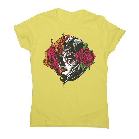 Mexican fire girl women's t-shirt - Graphic Gear