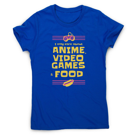 Anime amp video games women's t-shirt - Graphic Gear