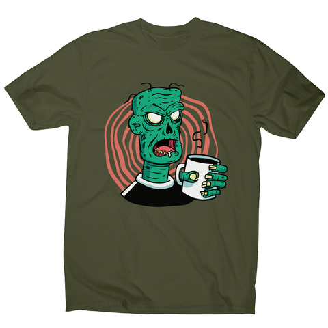 Coffee zombie men's t-shirt - Graphic Gear