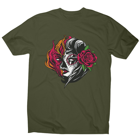 Mexican fire girl men's t-shirt - Graphic Gear