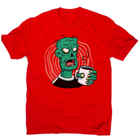Coffee zombie men's t-shirt - Graphic Gear