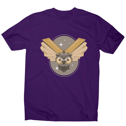 Owl books men's t-shirt - Graphic Gear