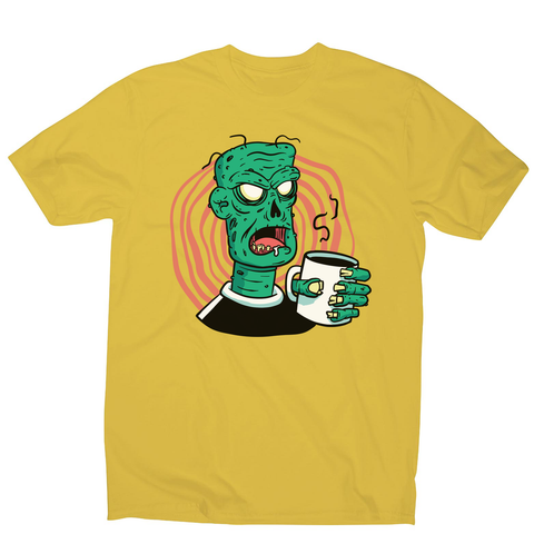 Coffee zombie men's t-shirt - Graphic Gear