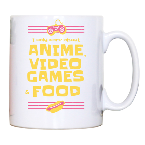 Anime amp video games mug coffee tea cup - Graphic Gear