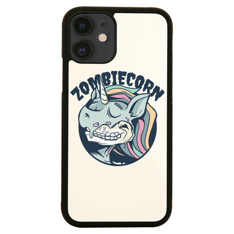 Zombiecorn cartoon iPhone case cover 11 11Pro Max XS XR X - Graphic Gear