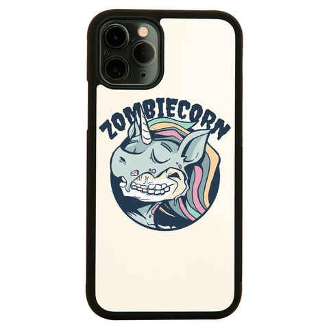 Zombiecorn cartoon iPhone case cover 11 11Pro Max XS XR X - Graphic Gear