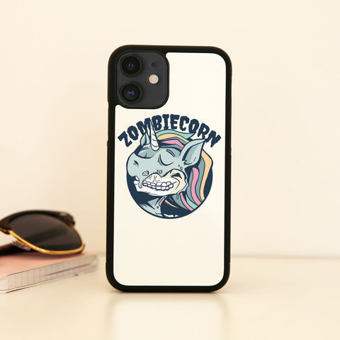 Zombiecorn cartoon iPhone case cover 11 11Pro Max XS XR X - Graphic Gear