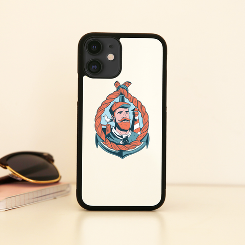 Bearded sailor iPhone case cover 11 11Pro Max XS XR X - Graphic Gear