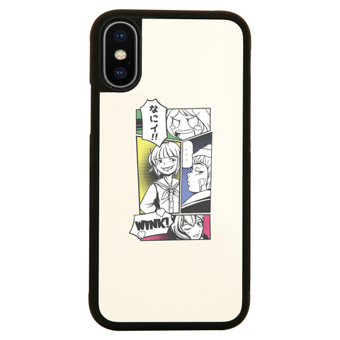 Manga panels iPhone case cover 11 11Pro Max XS XR X - Graphic Gear