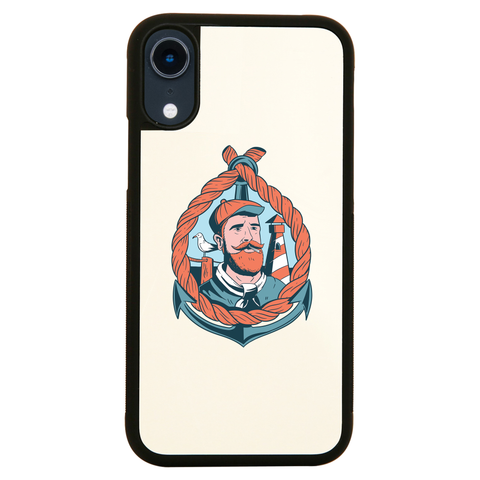 Bearded sailor iPhone case cover 11 11Pro Max XS XR X - Graphic Gear