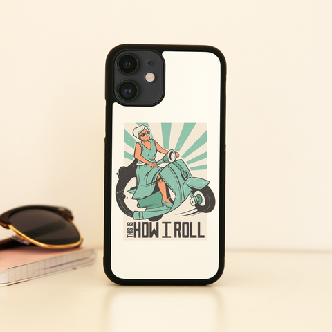 Vespa woman quote iPhone case cover 11 11Pro Max XS XR X - Graphic Gear