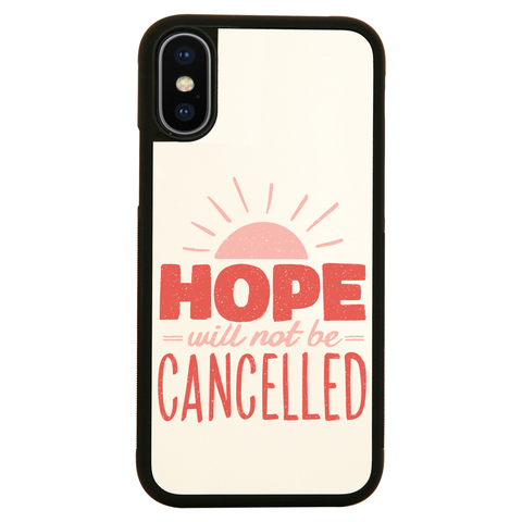 Hope quote iPhone case cover 11 11Pro Max XS XR X - Graphic Gear
