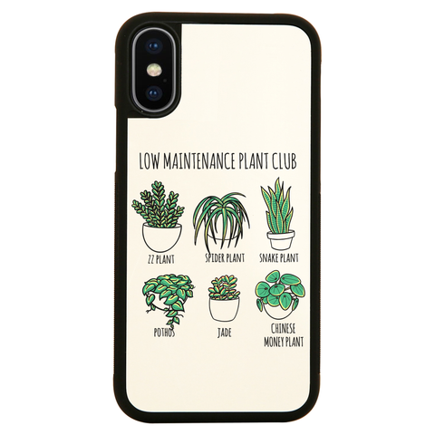 Low maintenance plants iPhone case cover 11 11Pro Max XS XR X - Graphic Gear