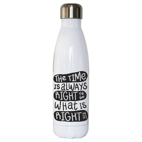 Do whats right water bottle stainless steel reusable - Graphic Gear