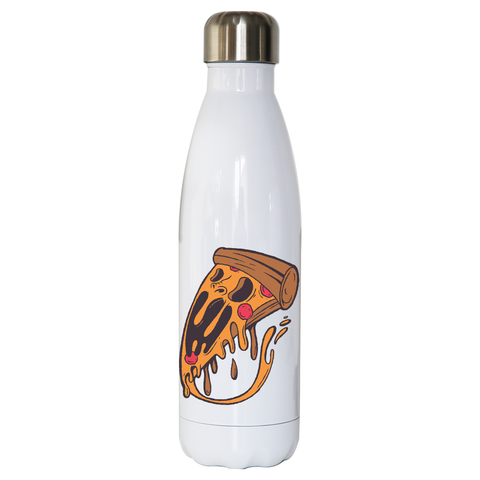 Moster pizza water bottle stainless steel reusable - Graphic Gear
