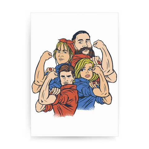 Empowered family print poster wall art decor - Graphic Gear