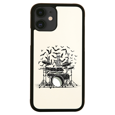 Skeleton drummer iPhone case cover 11 11Pro Max XS XR X - Graphic Gear